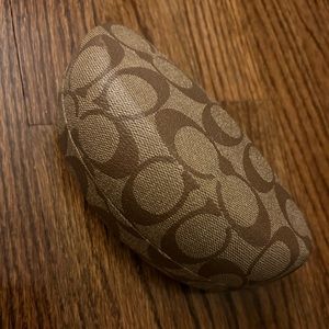 Coach glasses case